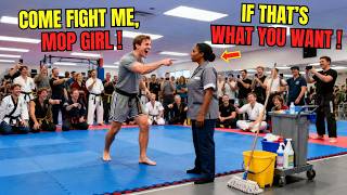 Unaware Black Woman Was an Undefeated Champion, Black Belt Dared Her to Fight "for Fun"—Regretted It