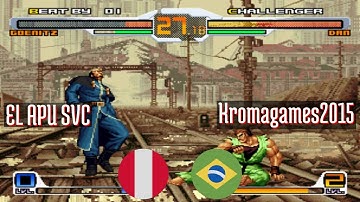 @svcsplus: EL APU SVC (PE) vs Kromagames2015 (BR) [SNK vs Capcom svc Fightcade] Mar 5