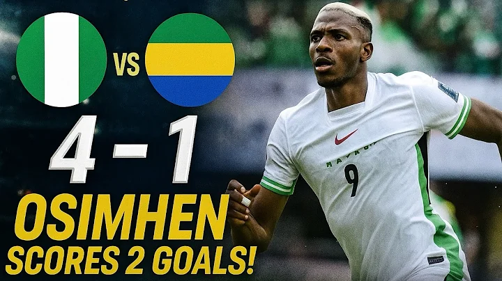 Nigeria vs Gabon 4–1 – Highlights & All Goals (2025) | World Cup Qualifiers CAF Play-Off ⚽🔥