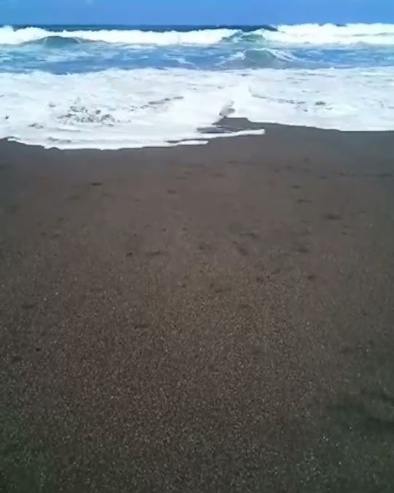 bikin video mentahan sore hari di pantai