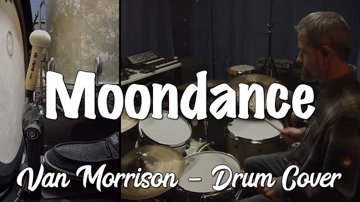 Moondance Drums version - Drums performance video thumbnail