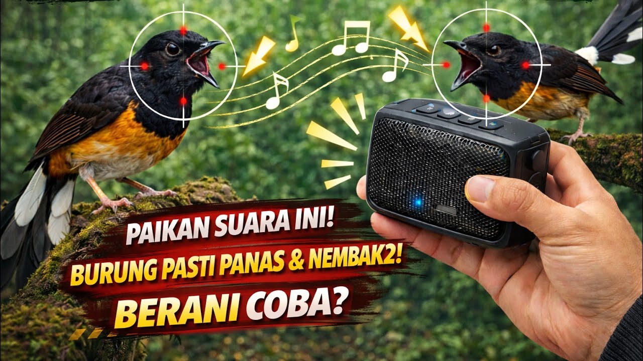  🔴BOCORAN‼️ Suara Pancingan dari Murai Batu Jawara Nasional