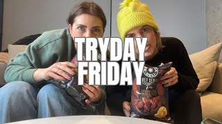 Tryday Friday Miso Glazed Ribs Red Rock Deli Angus Beef Caramelised Onion Kettle Chippies