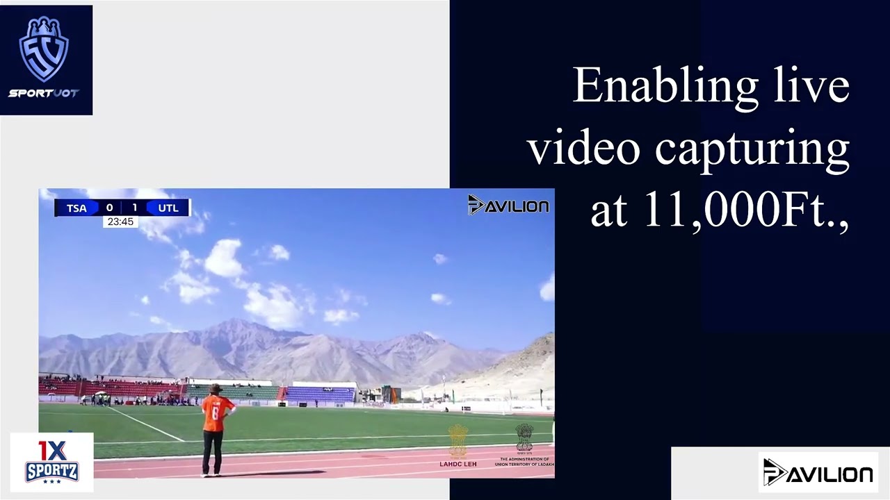 SportVot Streaming from 11,000 ft. | Climate Cup 2023 | Leh -Ladakh