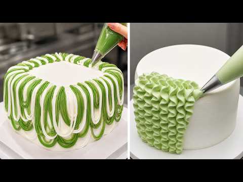 Top 55 So Easy Cake Decorating Ideas | Flawless Layered Ruffle Frosting On Elegant Cakes