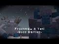 Minecraft Frostmaw &amp; Yeti Boss Battles (Mowzie's Mobs Mod &amp; Bosses'Rise Mod)