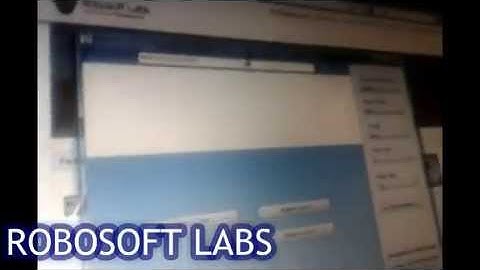 LAPTOP/BLUETOOTH Based Wireless Display : Robosoft Labs