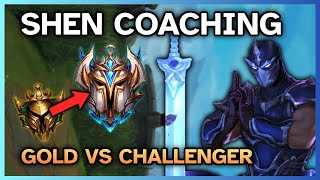 Why You're Losing Games on Shen - Challenger OTP Coaches Gold Shen