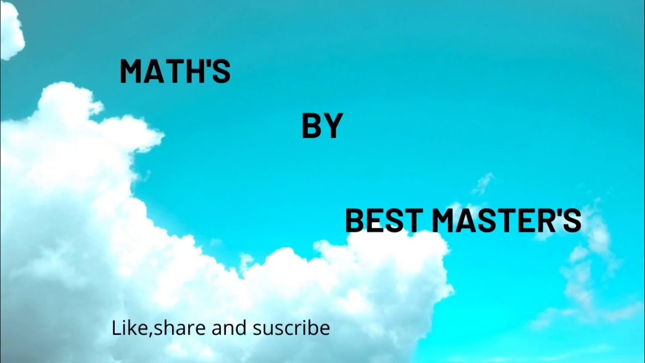 Bessel's function by best masters//best masters//maths by best masters