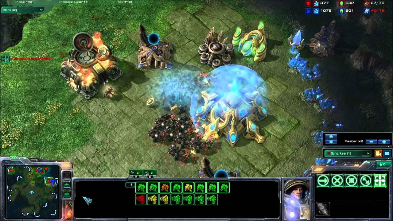 Scharkee Vs NuffSaid Shattered Temple TvP