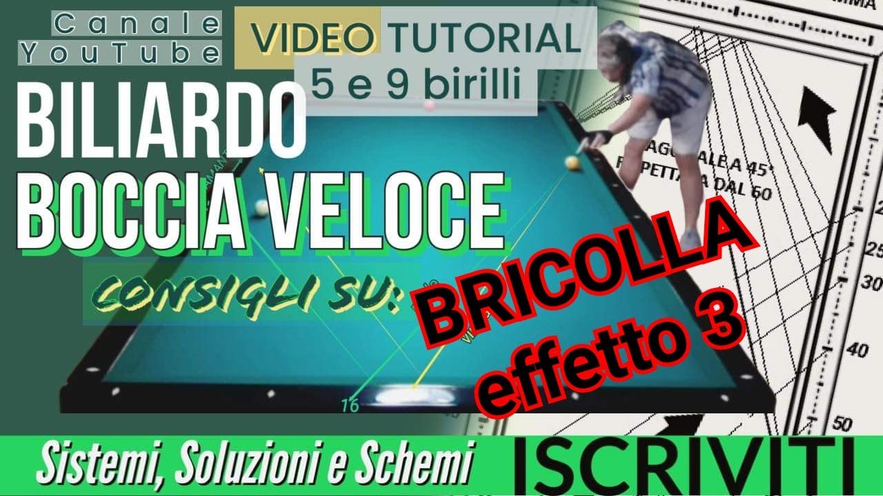 BILIARDO  - v.14 - BRICOLLA DI EFFETTO 3