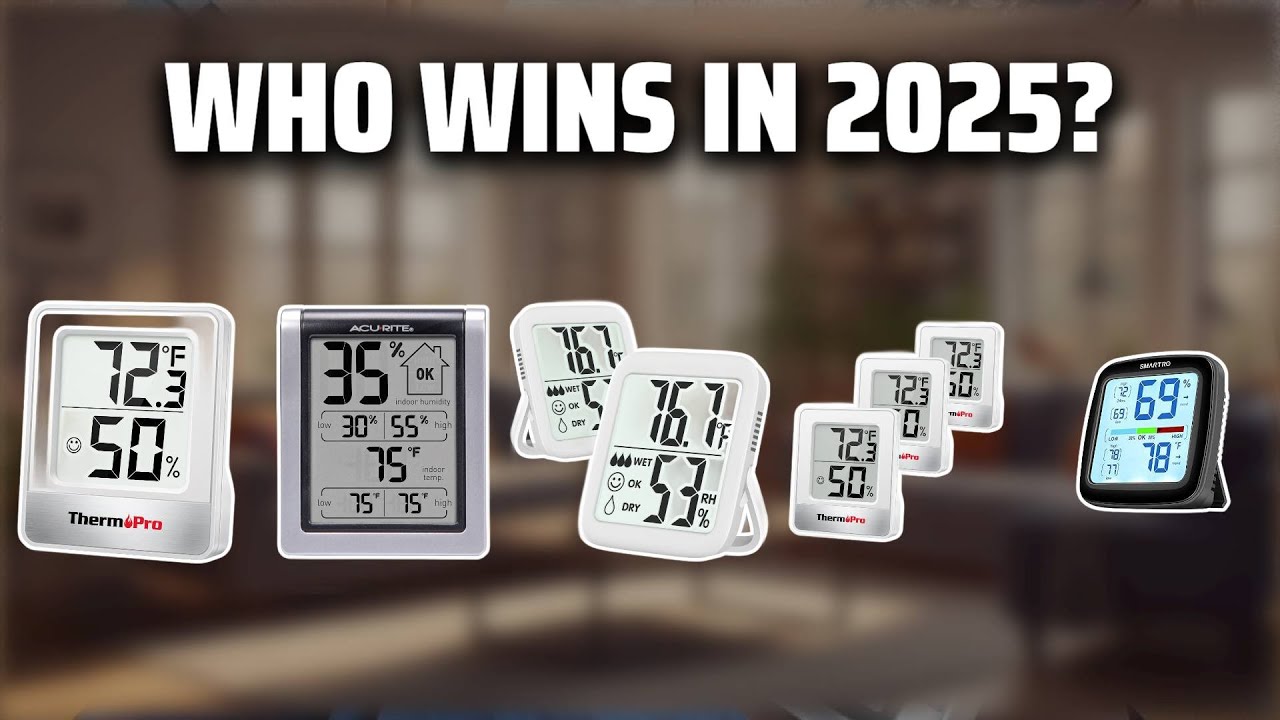 The Top 5 Best Indoor Thermometer in 2025 - Must Watch Before Buying!
