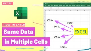 How to Enter Same Data in Multiple Cells in Microsoft Excel - MS Office Tutorials - Windows 10 Tips screenshot 4