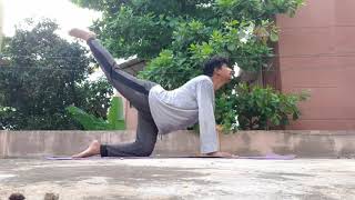 Full Nadi vibhajan or cat stretch, correct way of doing. Please read instructions in description. Guide