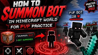 How to Spawn a PvP Practice Bot in Minecraft (Easy Guide)