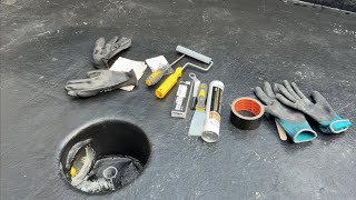 Open heart surgery on a koi pond