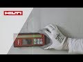 HOW-TO align drywalls with Hilti PR 30-HVSG