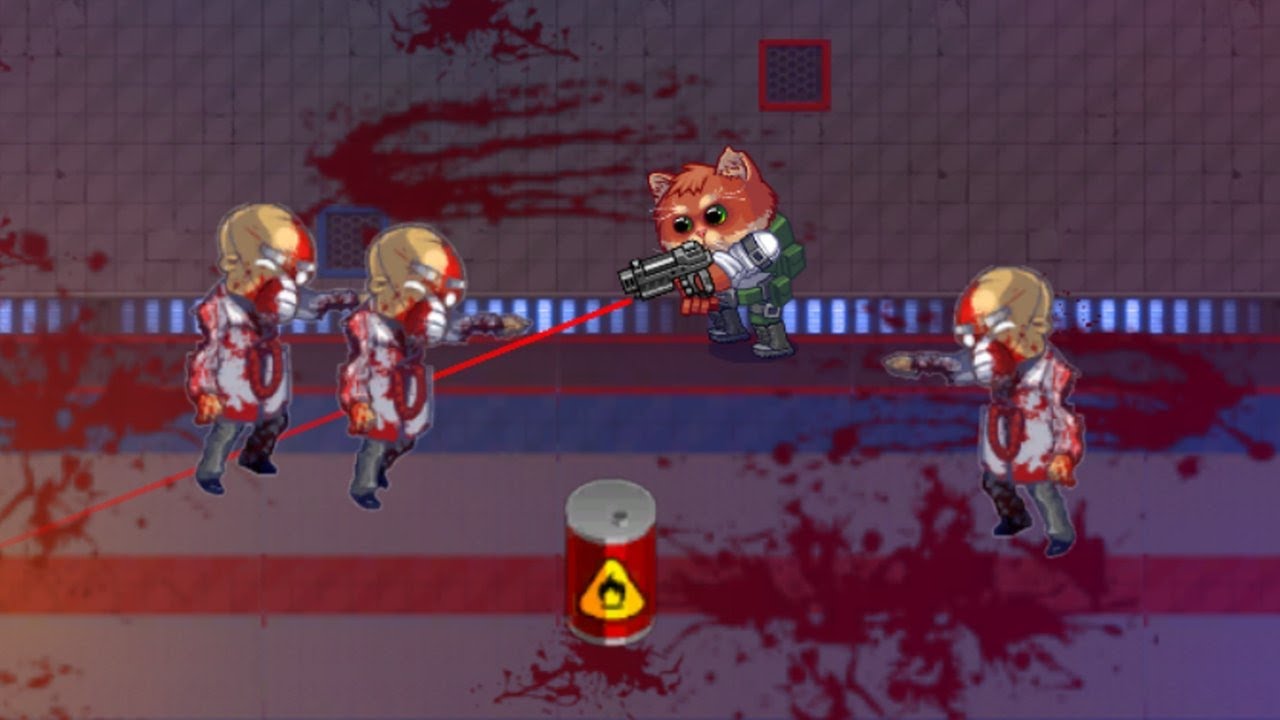 Бронированный котенок (Armored Kitten) // Геймплей