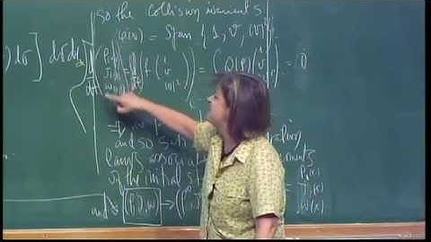 Mini Course - Analytical issues non-local multi-linear interaction models -  Irene Gamba - Class 2