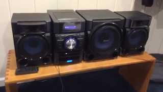 Sony MHCEC909iP Mini Hi-Fi Component System Demo
