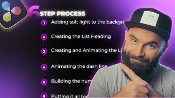 Create STUNNING List Animations in 6 EASY Steps!