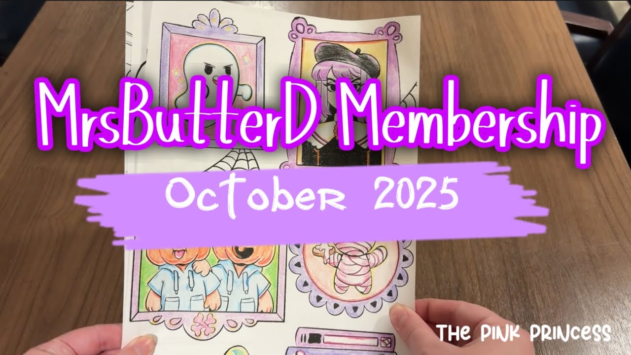 🎃✨ MrsbutterD October Patreon Rewards 2025! ✨🎃