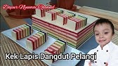 Kek Lapis Blueberry Cheese Kek Lapis Anna Berry Youtube