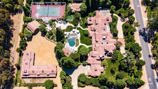 $24,950,000! The most unimaginable property in Hidden Hills with a huge circular driveway