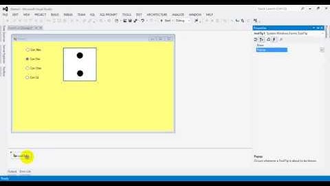 Sử dụng Controls RadioButton, PictureBox, Tooltip trong C# Net