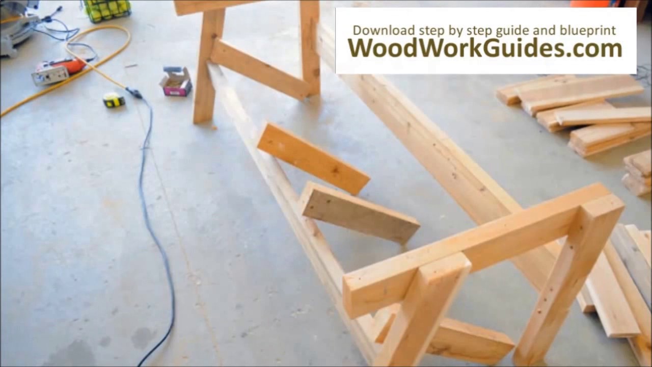 Step by step Guide -  Double Chair Bench with Table