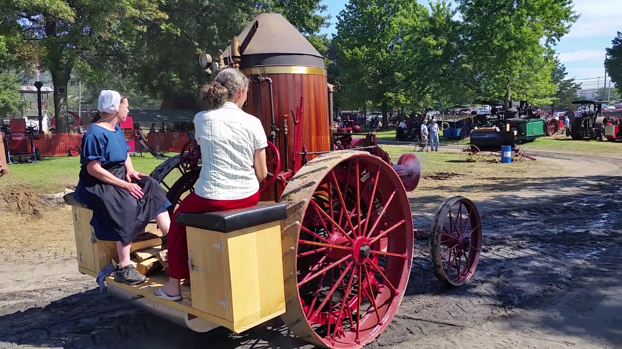 Westinghouse steam tractor in parade at 2016 R&T show YouTube