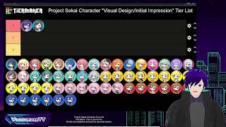 [Archive 2023 08 26 No.170] Project Sekai Character Tier List! Assorted categories.