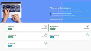 MyAccount Worker My Programs