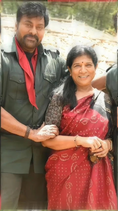 Chiranjeevi with wife Surekha Konidala WhatsApp status #shorts #chiranjeevi #actors&actress