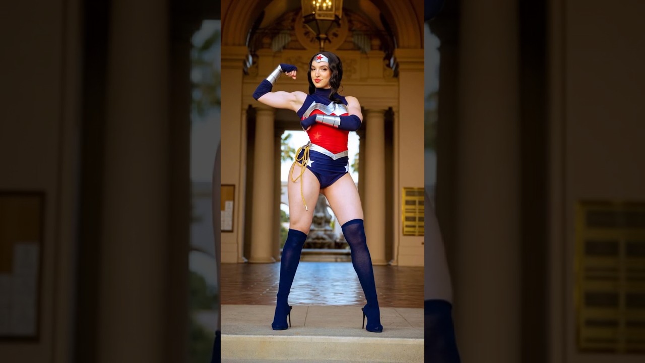 Wonder Woman photoshoot results