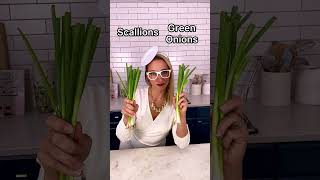 Scallions v Onions