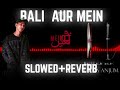 TALHA ANJUM - BALI AUR MEIN | Slowed Reverb Visualizer #talhaanjum #bali  #dhh #BalliAurMein #mein