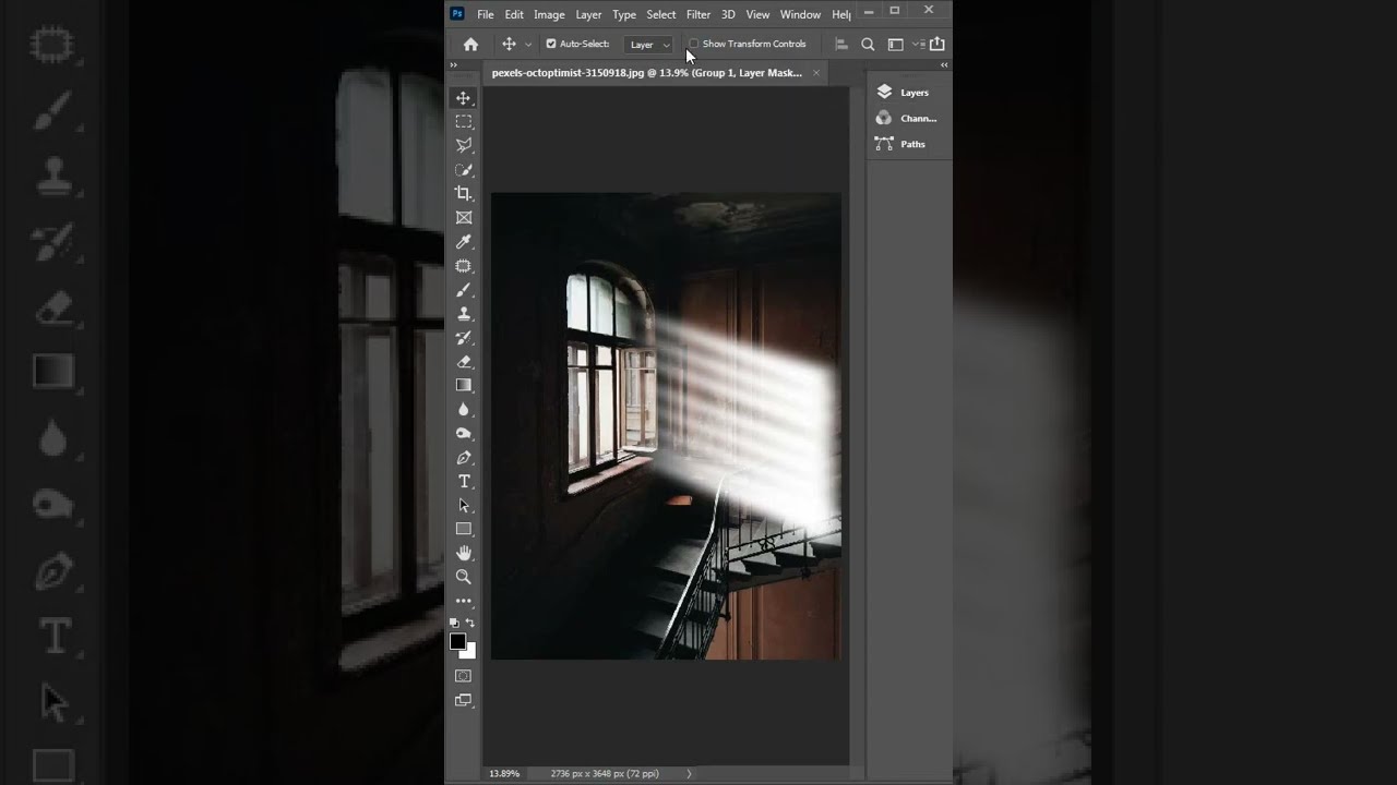 how to make dramatic lighting in photoshop