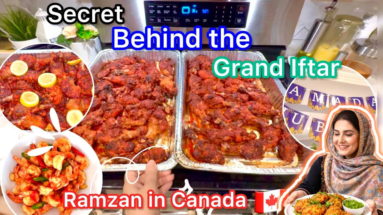 Arranging Grand Iftar Alone in Canada 🇨🇦 | Grocery Shopping + Ramadan Food Prep | Pakistani Life