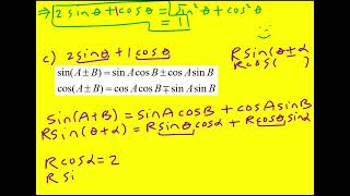 AL OCR Sample paper 1 pure q12 (Maths A Level)