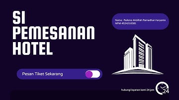 Program C++ SI Pemesanan Tiket Hotel (Tanpa Inputan) - Praktikum Algoritma dan Pemograman
