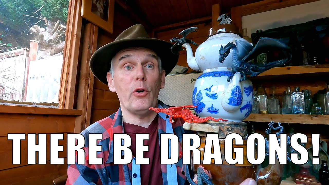 Finding dragons while mudlarking! Interesting finds !