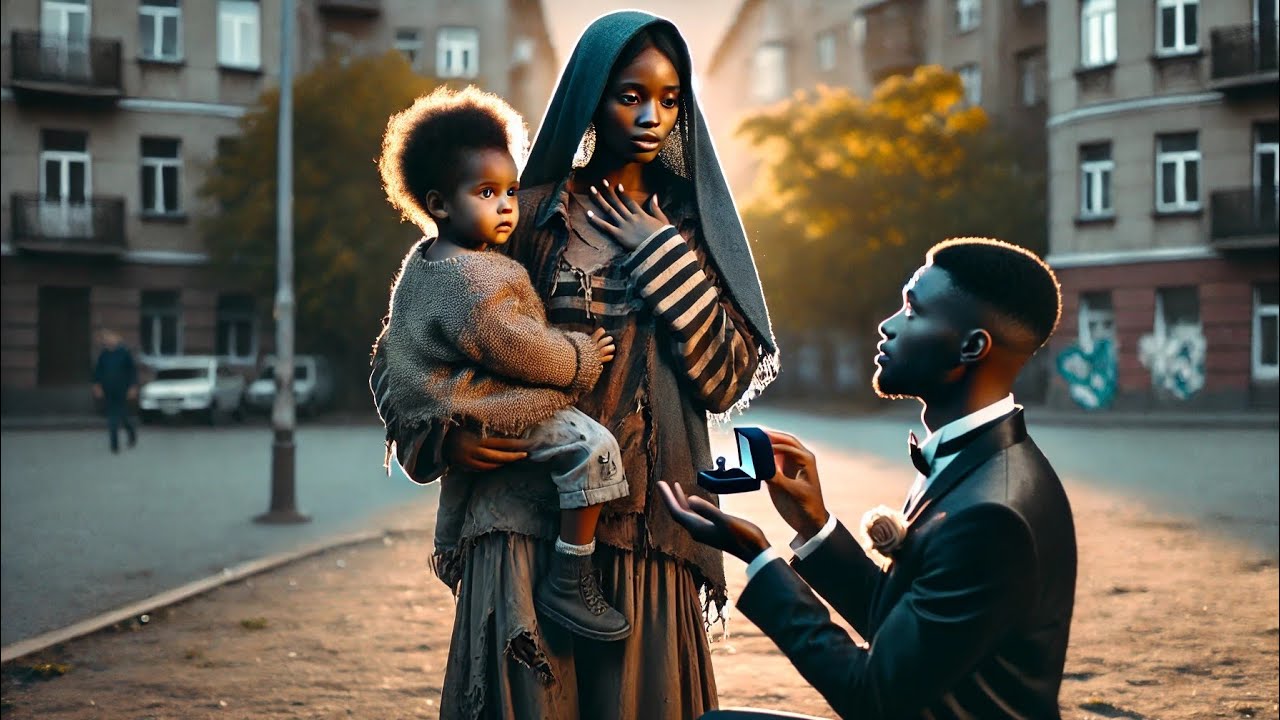 “If I Adopt Your Daughter… Will You Marry Me?” — The Sterile Millionaire CEO Asked the Beggar Woman,