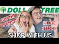 DOLLAR TREE GRAND OPENING of NEW STORE | COME WITH US to DOLLAR TREE we shop EVERY AISLE 