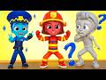 La policía perdió color - Canciones y Caricaturas para Niños