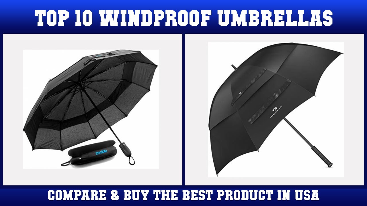 Top 10 Windproof Umbrellas to buy in USA 2021 | Price & Review
