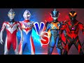 ウルトラマン DECKER VS ULTRAMAN ARC VS ULTRAMAN TREGEAR VS ウルトラマン BELIAL #ウルトラマン #怪獣 #ultraman #kaiju