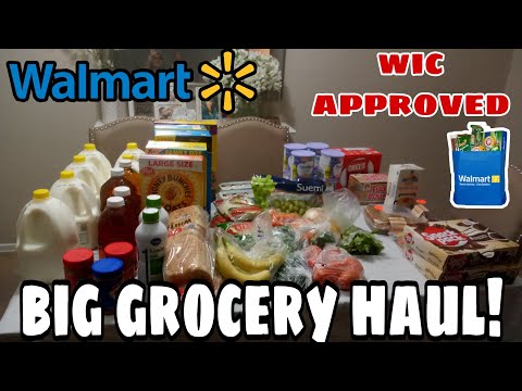 Big WIC Walmart Grocery Haul! | What My Kids Qualify For!