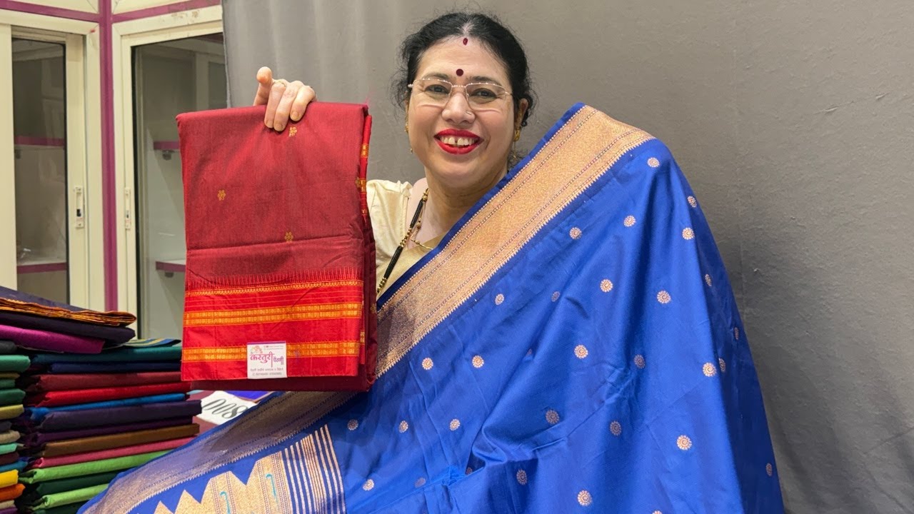 mahila diwas  special collection 😍🔥| Kasturi Paithani live | handloom Paithani