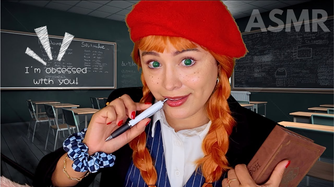 La Stalker de Merlina está OBSESIONADA contigo 😱🧡 | Agnes DeMille I Ges ASMR